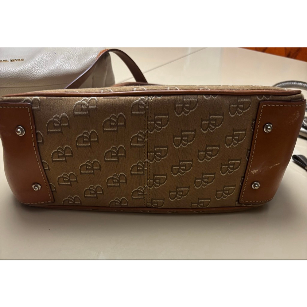 Women's Dooney & Bourke Tan Brown Monogram Satchel One Size - Picture 9 of 9